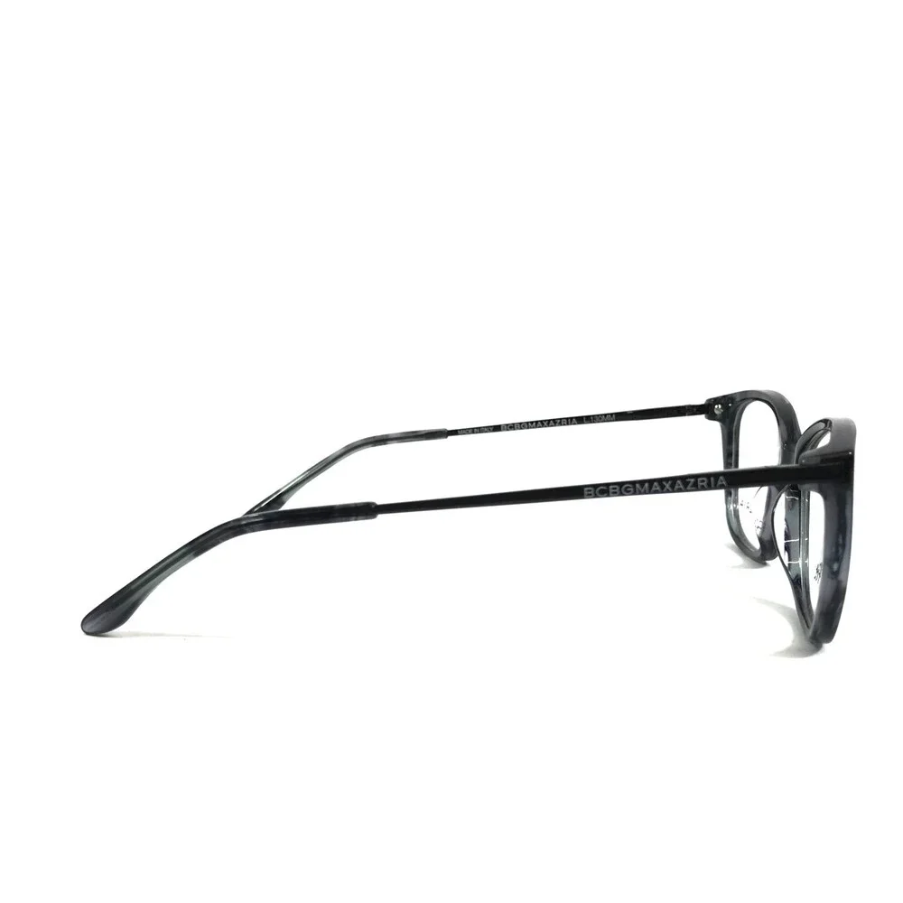 BCBGMAXAZRIA Eyeglasses Frame GALENA BLACK GREY MULTI Cat Eye Full Rim 48-15-130